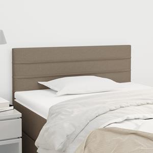 VidaXL Hoofdbord 90x5x78/88 cm stof taupe 8720287149644