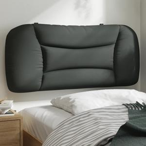 VidaXL Hoofdbordkussen 80 cm stof donkergrijs