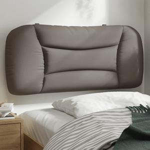 VidaXL Hoofdbordkussen 80 cm stof taupe