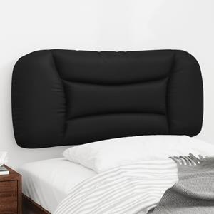 VidaXL Hoofdbordkussen 80 cm kunstleer zwart