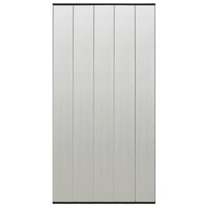 VidaXL Vliegengordijn 100x220 cm polyester mesh zwart
