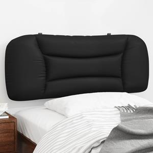 VidaXL Hoofdbordkussen 100 cm kunstleer zwart
