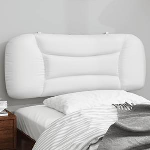 VidaXL Hoofdbordkussen 100 cm kunstleer wit