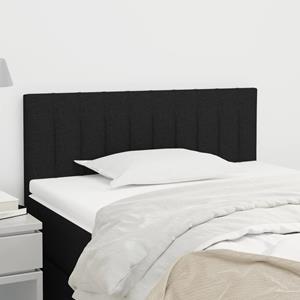 VidaXL Hoofdbord 90x5x78/88 cm stof zwart
