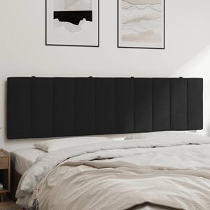 VidaXL Hoofdbordkussen 180 cm fluweel zwart
