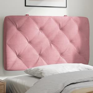 VidaXL Hoofdbordkussen 80 cm fluweel roze