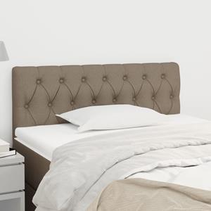 VidaXL Hoofdbord 90x7x78/88 cm stof taupe