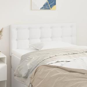 VidaXL Hoofdbord 80x5x78/88 cm kunstleer wit