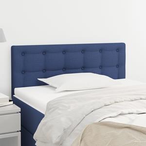 VidaXL Hoofdbord 90x5x78/88 cm stof blauw 8720287152668