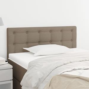 VidaXL Hoofdbord 100x5x78/88 cm stof taupe