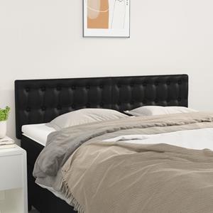 VidaXL Hoofdborden 2 st 72x5x78/88 cm kunstleer zwart