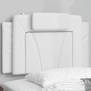 VidaXL Hoofdbordkussen 90 cm kunstleer wit