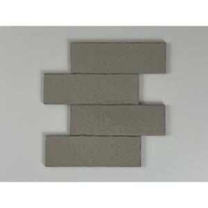Equipe Ceramicas Equipe Cerámicas Kalma wandtegel - 6x18.6cm - Morchella glans (grijs) SW07314815-3