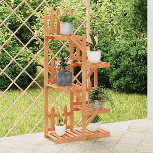 VidaXL Plantenstandaard 60x25x130 cm massief vurenhout