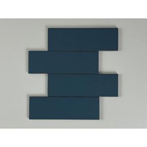 Equipe Ceramicas Equipe Cerámicas Kalma wandtegel - 6x18.6cm - Deep Blue mat (blauw) SW07314816-1