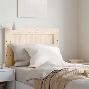 VidaXL Hoofdbord 80x104 cm massief grenenhout