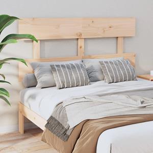 VidaXL Hoofdbord 138x3x81 cm massief grenenhout