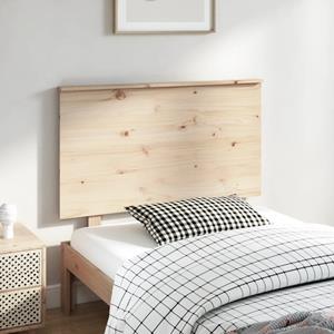 VidaXL Hoofdbord 104x6x82,5 cm massief grenenhout
