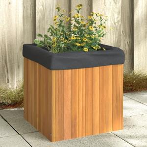 VidaXL Plantenbak 45x45x45 cm massief acaciahout