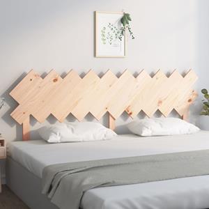VidaXL Hoofdbord 196x3x80,5 cm massief grenenhout 8720287011217