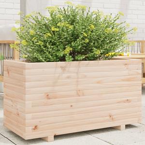VidaXL Plantenbak 90x40x49,5 cm massief grenenhout