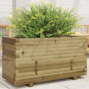 VidaXL Plantenbak 90x40x49,5 cm geïmpregneerd grenenhout