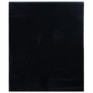 VidaXL Raamfolie statisch matzwart 90 x 1000 cm PVC