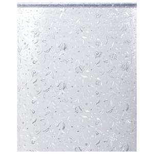 VidaXL Raamfolie bloemenpatroon mat 45x500 cm PVC