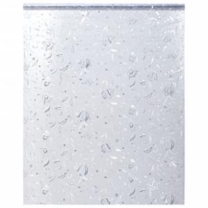 VidaXL Raamfolie bloemenpatroon mat 60x500 cm PVC