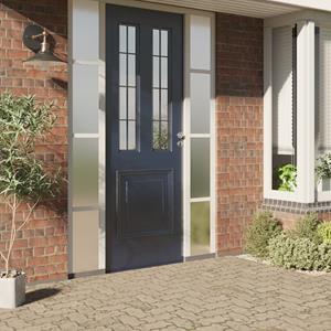 VidaXL Zonnefolies 5 st statisch reflecterend PVC zilverkleurig