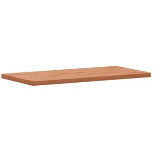 vidaXL Wastafelblad 80x40x2,5 cm massief beukenhout