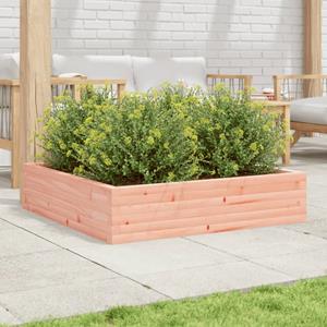 VidaXL Plantenbak 100x100x23 cm massief douglashout