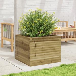 VidaXL Plantenbak 60x60x45,5 cm geïmpregneerd grenenhout