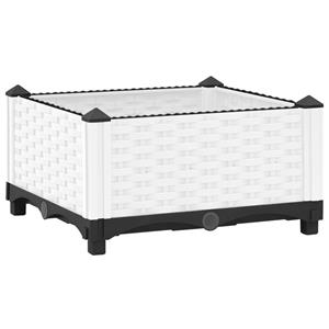 VidaXL Plantenbak verhoogd 40x40x23 cm polypropeen