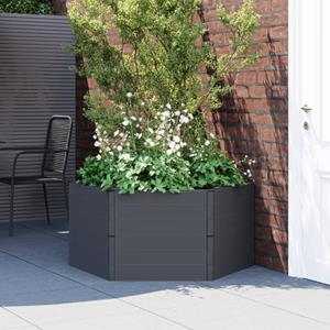 VidaXL Plantenbak PP antracietkleurig