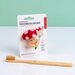 Kikkerland Tandenborstelhouder - Paddenstoel