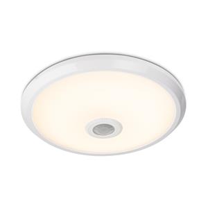 HOFTRONIC™ LED plafondlamp Wit met bewegingssensor en schemerschakelaar 12W 1000 Lumen 3000K IP20 3 jaar garantie - LED plafonniere