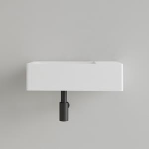 SaniGoods Luko fontein 40x22cm rechts zonder kraangat mat wit