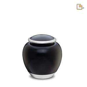 Urnwebshop Inktzwarte Shadow Simplicity Urn Small (0.6 liter)