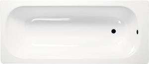 Aqualine Plaatstalen bad 150x70x38cm wit