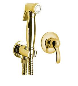 Sapho Bidetmengkraan met bidetDouche Retro goud