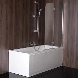 Polysan Rende Badwand 970mm helder glas