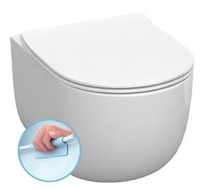Kerasan Flo rimless Hangtoilet Norim 37x34.5x54cm