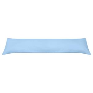 vidaXL Zijslaapkussen 40x145 cm blauw
