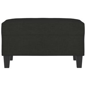 vidaXL Voetenbank 70x55x41 cm stof zwart