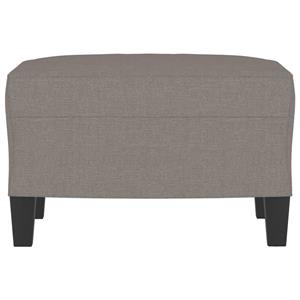 vidaXL Voetenbank 60x50x41 cm stof taupe