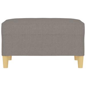 vidaXL Voetenbank 70x55x41 cm stof taupe