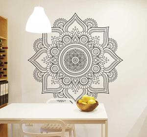 Sticker bloemen mandala