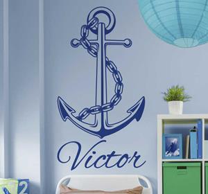 Tenstickers Muurdecoratie stickers Anker