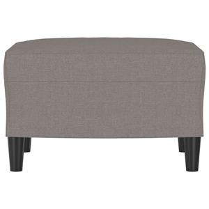 vidaXL Voetenbank 60x50x41 cm stof taupe